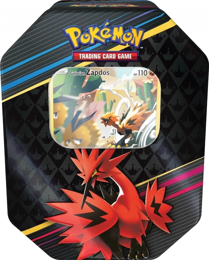 Crown Zenith Tin [Galarian Zapdos] (International Version) [CRZ - 0]