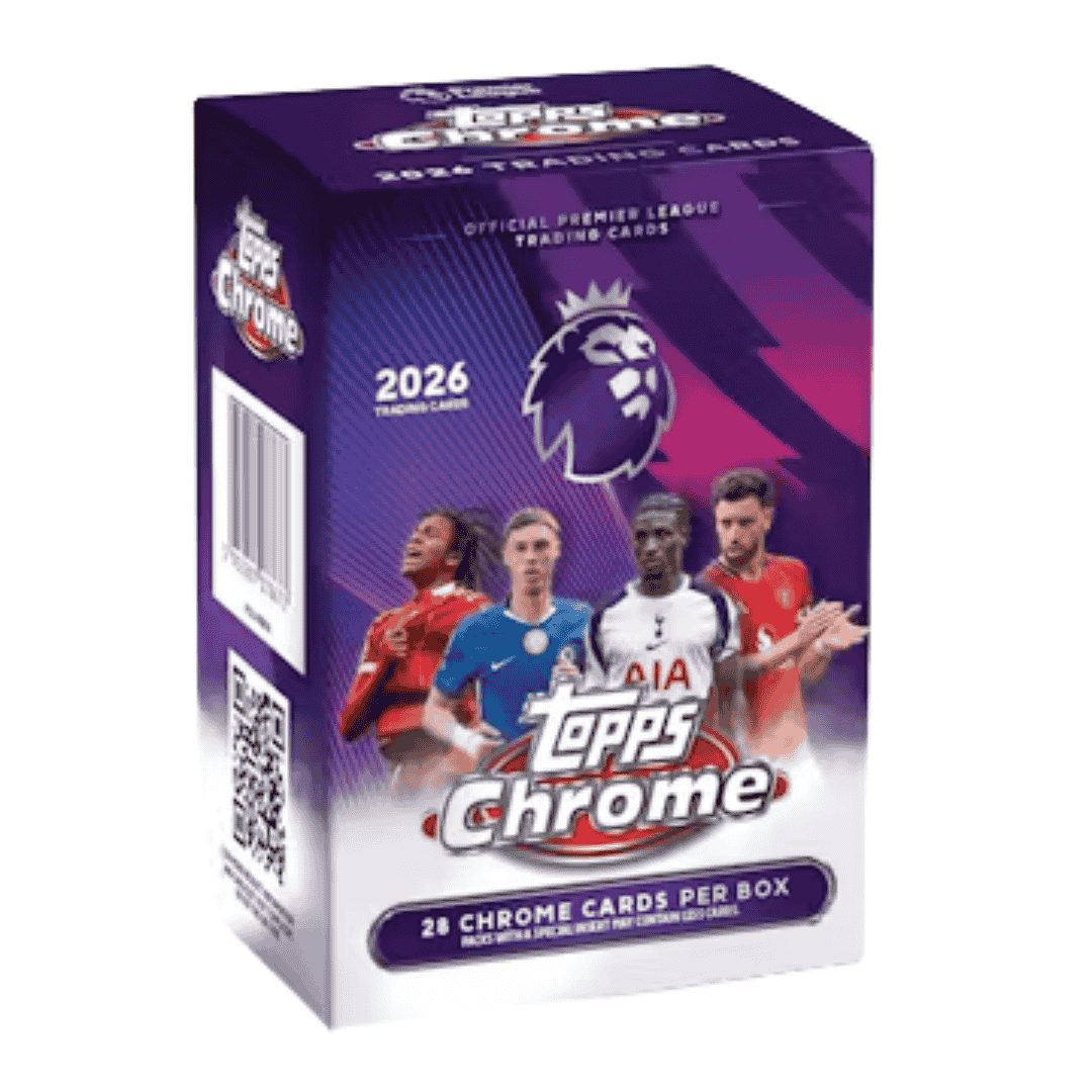 2025 Topps Topps Chrome 2026 Premier League EPL Soccer Blaster Box