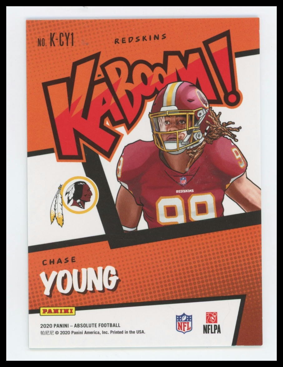 2020 Panini Absolute Chase Young Kaboom