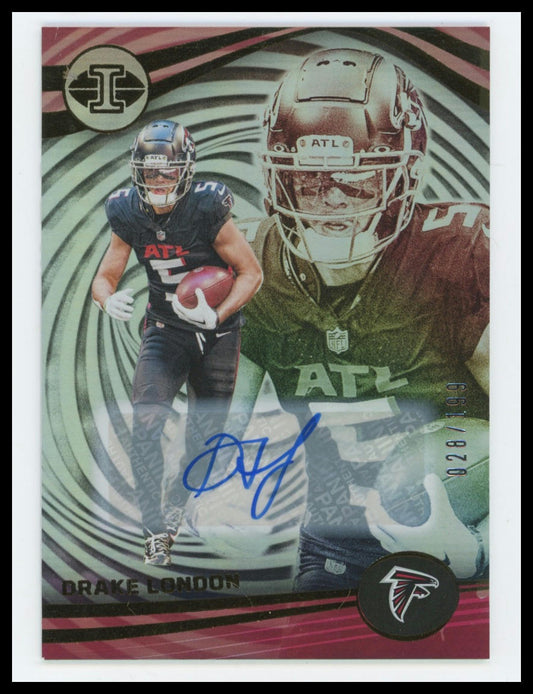 2023 Panini Illusions Drake London Auto /199