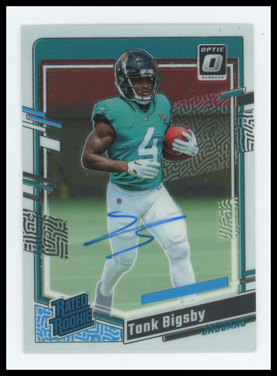 2023 Donruss Optic Tank Bigsby Rated Rookies RPS Autographs #/199