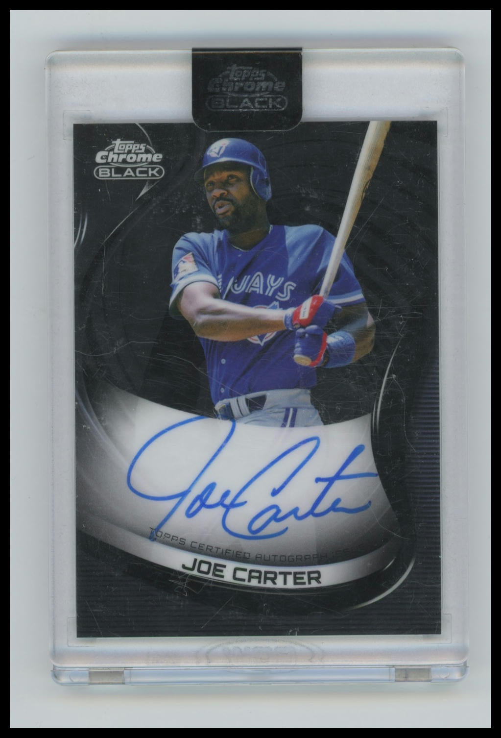 2022 Topps Chrome Black Joe Carter Autographs