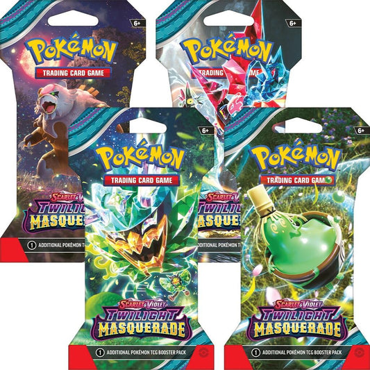 Twilight Masquerade Sleeved Booster Pack Art Bundle [Set of 4] [TWM - 0]