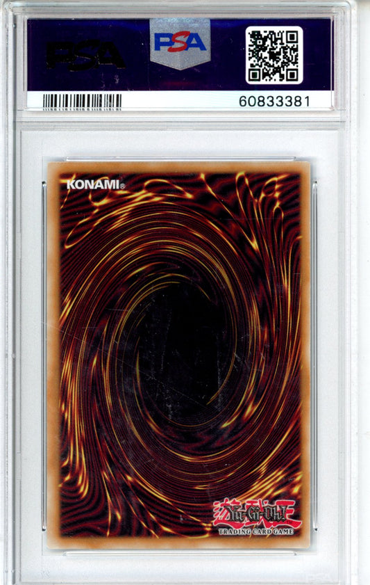 2010-2017 Yu-Gi-Oh! Legend Of Blue Eyes White Dragon Reprint Trap Hole #058 Lob Reprint PSA 9