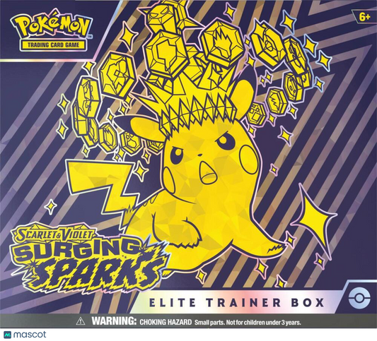 2024 Pokemon Surging Sparks ETB Pokemon