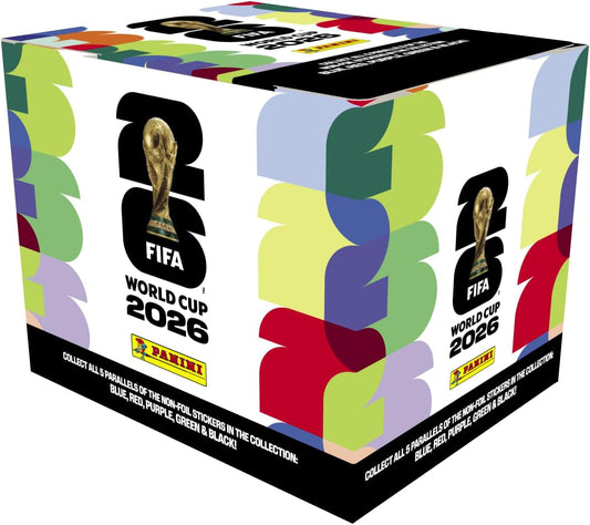 2026 Psnini FIFS World Cup Stickers Box (50 Packs)