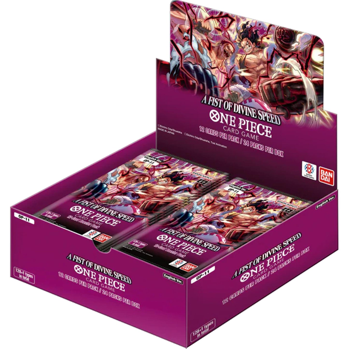A Fist of Divine Speed Booster Box [OP11] One Piece