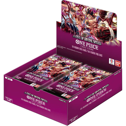 A Fist of Divine Speed Booster Box [OP11] One Piece