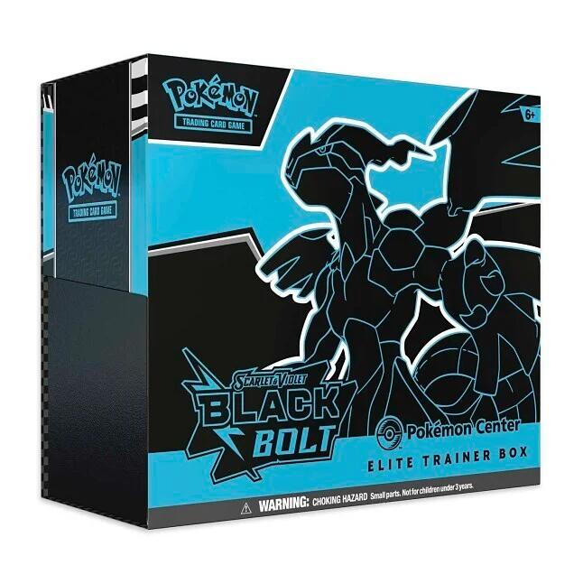 Black Bolt Pokemon Center Elite Trainer Box (Exclusive) [BLK - 0]