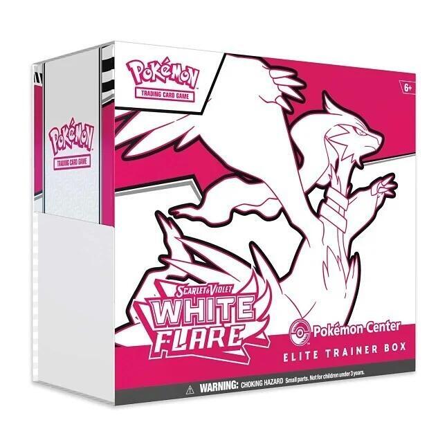 Pokemon Scarlet & Violet: Pokemon Center White Flare Elite Trainer Box