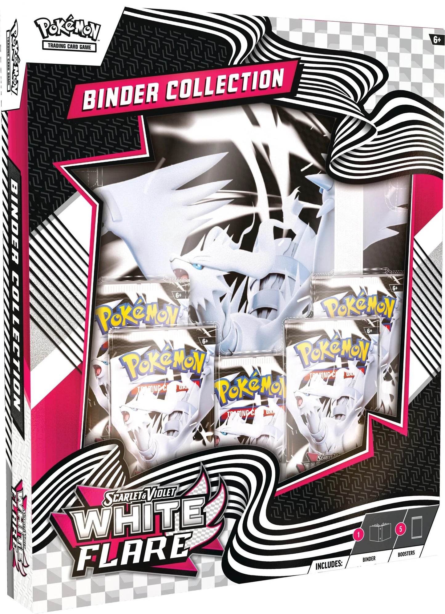 White Flare Binder Collection [WHT - 0]