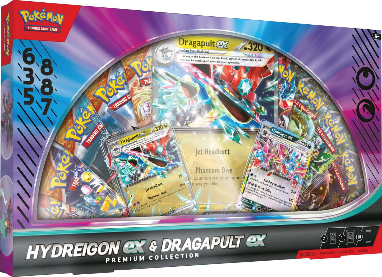 Hydreigon ex & Dragapult ex Premium Collection [MCAP] Pokemon
