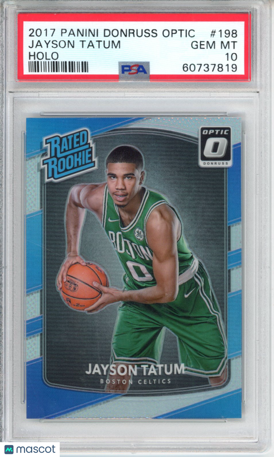 2017 Panini Donruss Optic Jayson Tatum #198 Holo PSA 10