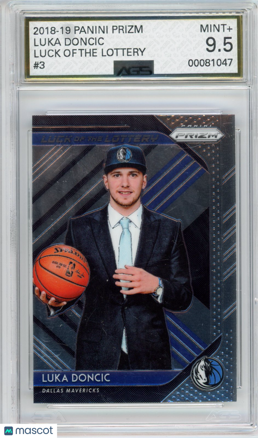 Basketball 2018-19 Panini Prizm Luka Doncic #003 AGS 9.5