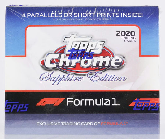 2020 Topps Chrome Sapphire Edition Formula 1 F1
