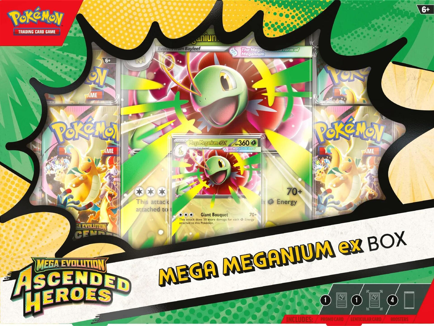 Ascended Heroes Mega Meganium ex Box [ASC] Pokemon