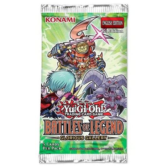 Battles of Legend: Glorious Gallery Booster Pack [1st Edition] [BLGG] Yu-Gi-Oh!
