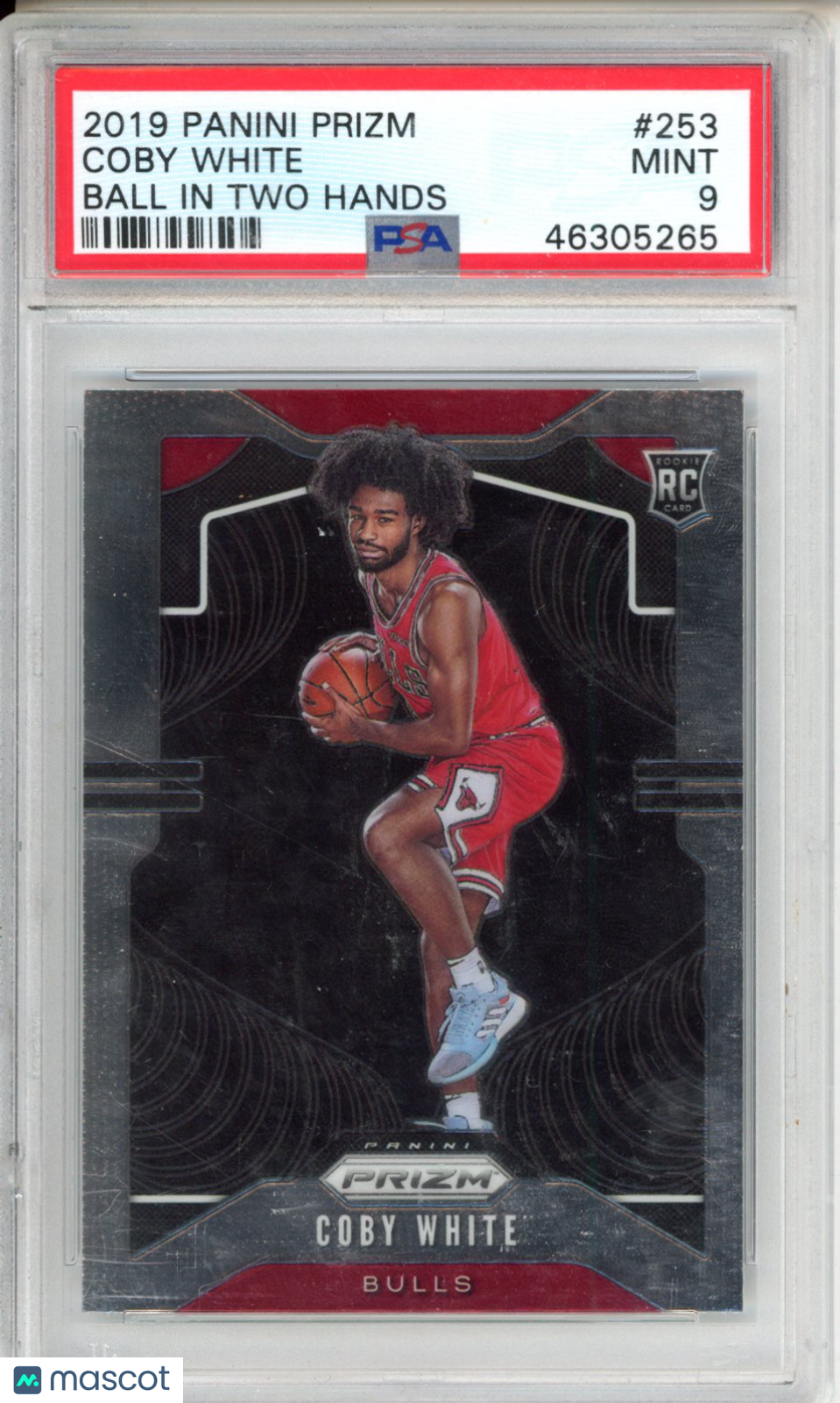 2019 Panini Prizm Coby White #253 Variation PSA 9
