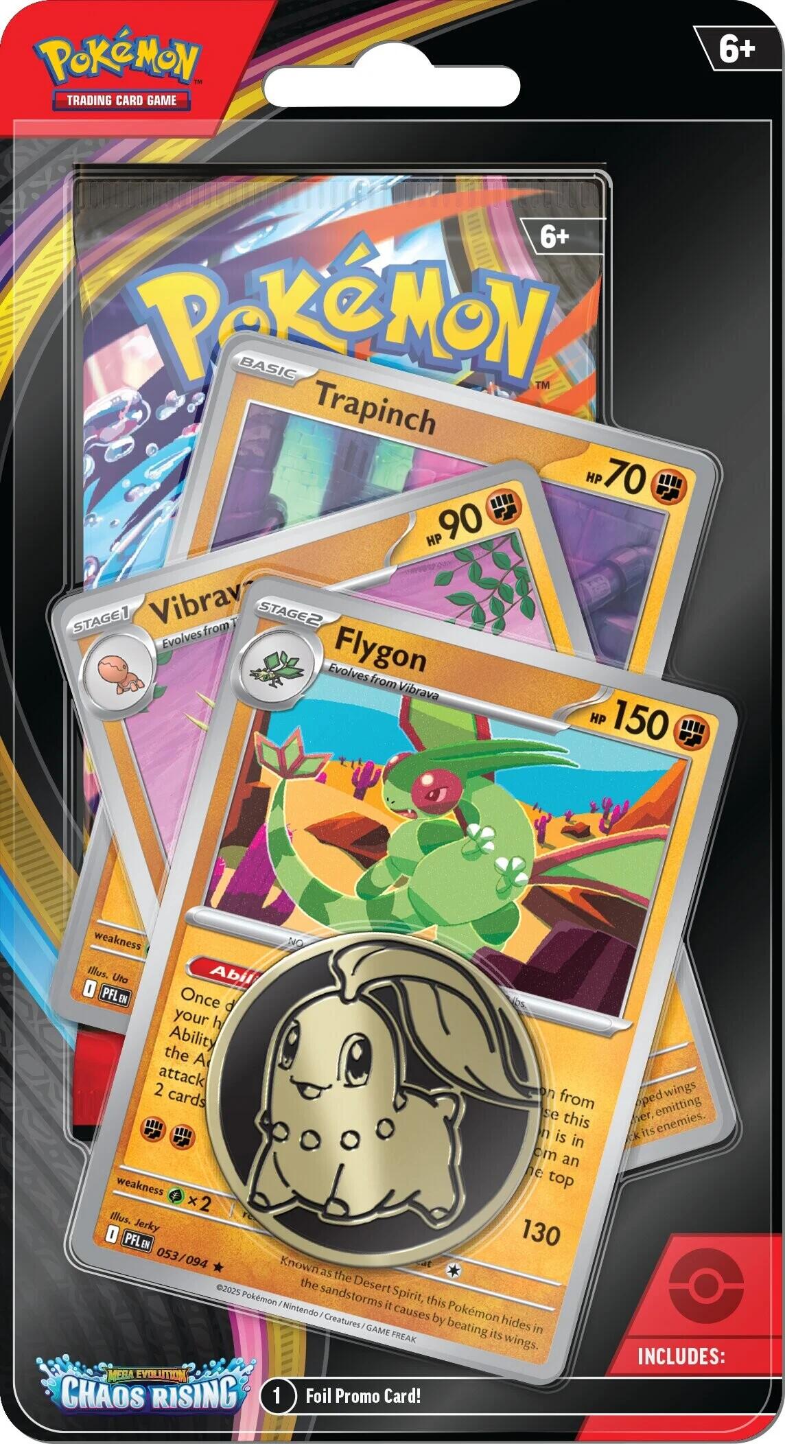 Chaos Rising Premium Checklane Blister [Flygon Line] [CRI] Pokemon