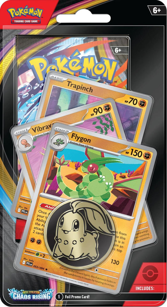 Chaos Rising Premium Checklane Blister [Flygon Line] [CRI] Pokemon