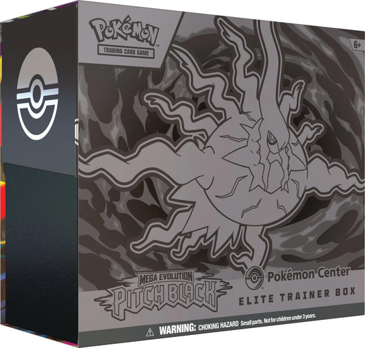 Pitch Black Pokemon Center Elite Trainer Box (Exclusive) [ME05] Pokemon