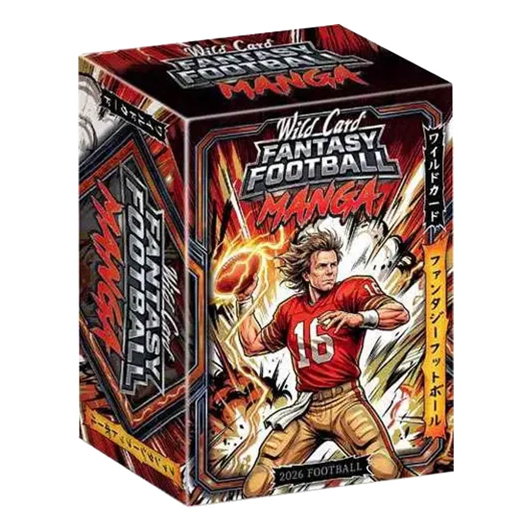 2026 Wild Card Manga Wild Card Fantasy Football Hobby Box English