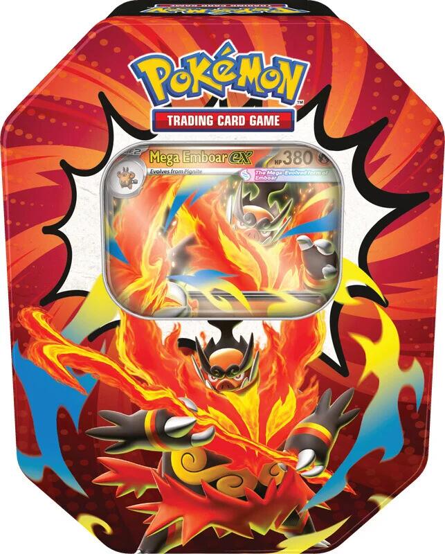 Ascended Heroes Tin [Mega Emboar ex] [ASC]