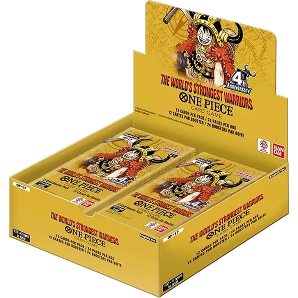 The World's Strongest Warriors Booster Box [OP17]