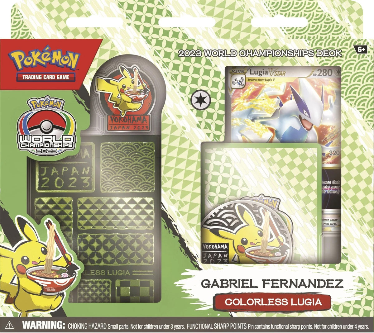 2023 World Championship Deck: Gabriel Fernandez Colorless Lugia ...