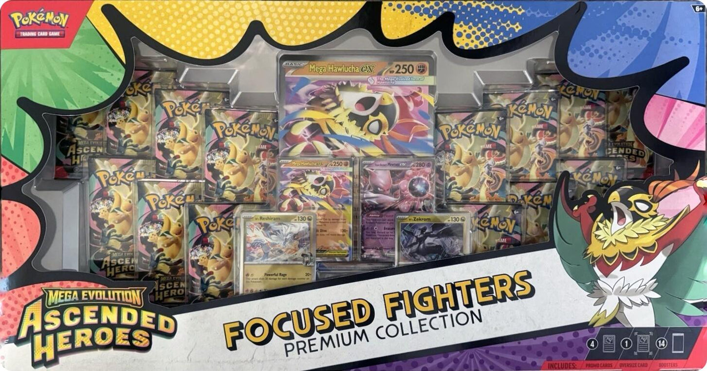 Ascended Heroes Focused Fighters Premium Collection (Sam's Club) [ASC]