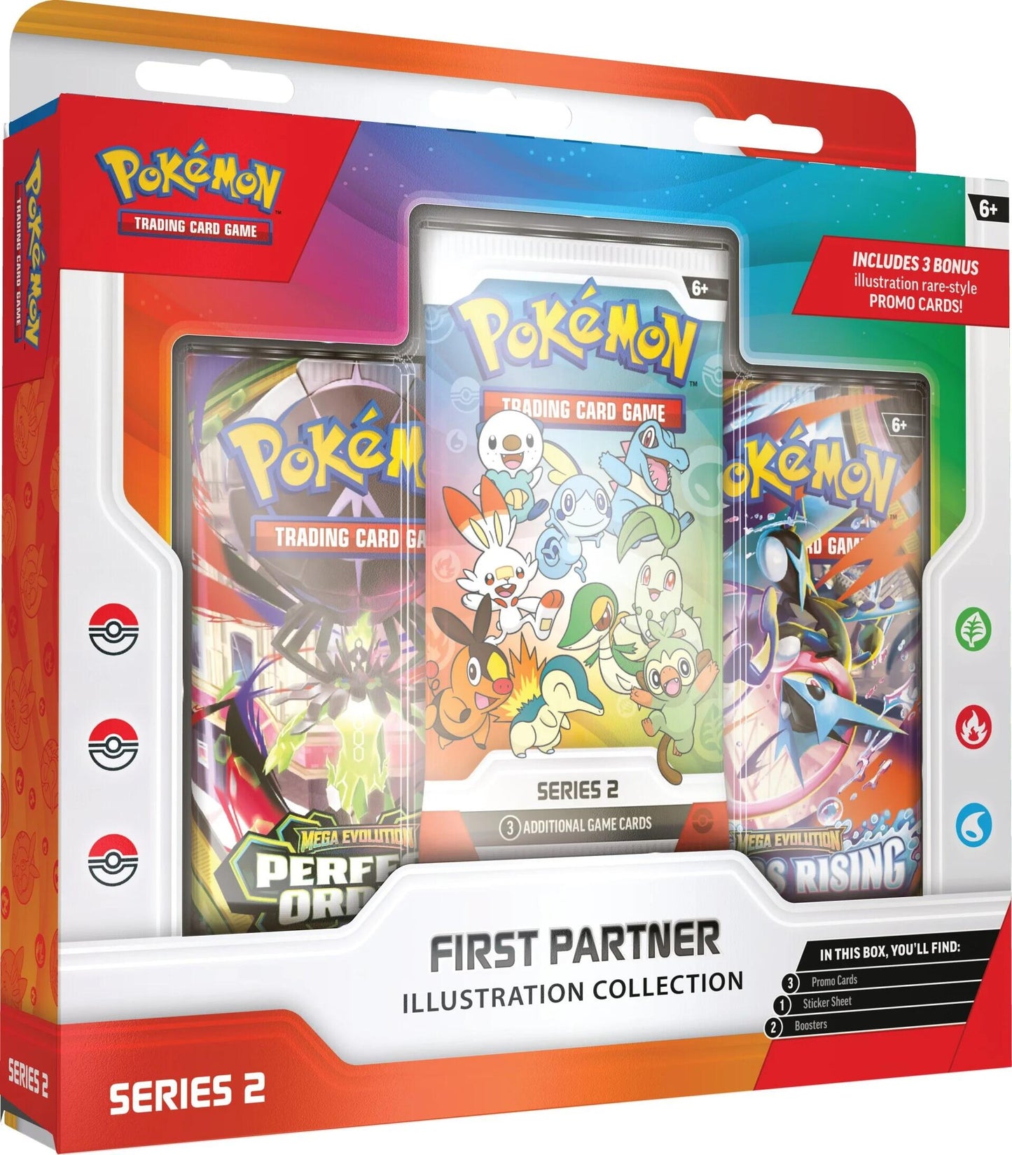 2026 First Partner Collection First Partner Illustration Collection (Series 2 English Pokemon
