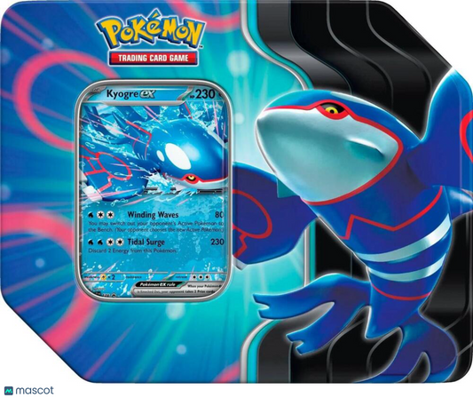 2024 Pokemon Azure Legends Kyogre Tin Pokemon