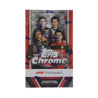 2022 Topps Chrome Formula 1 Hobby Box