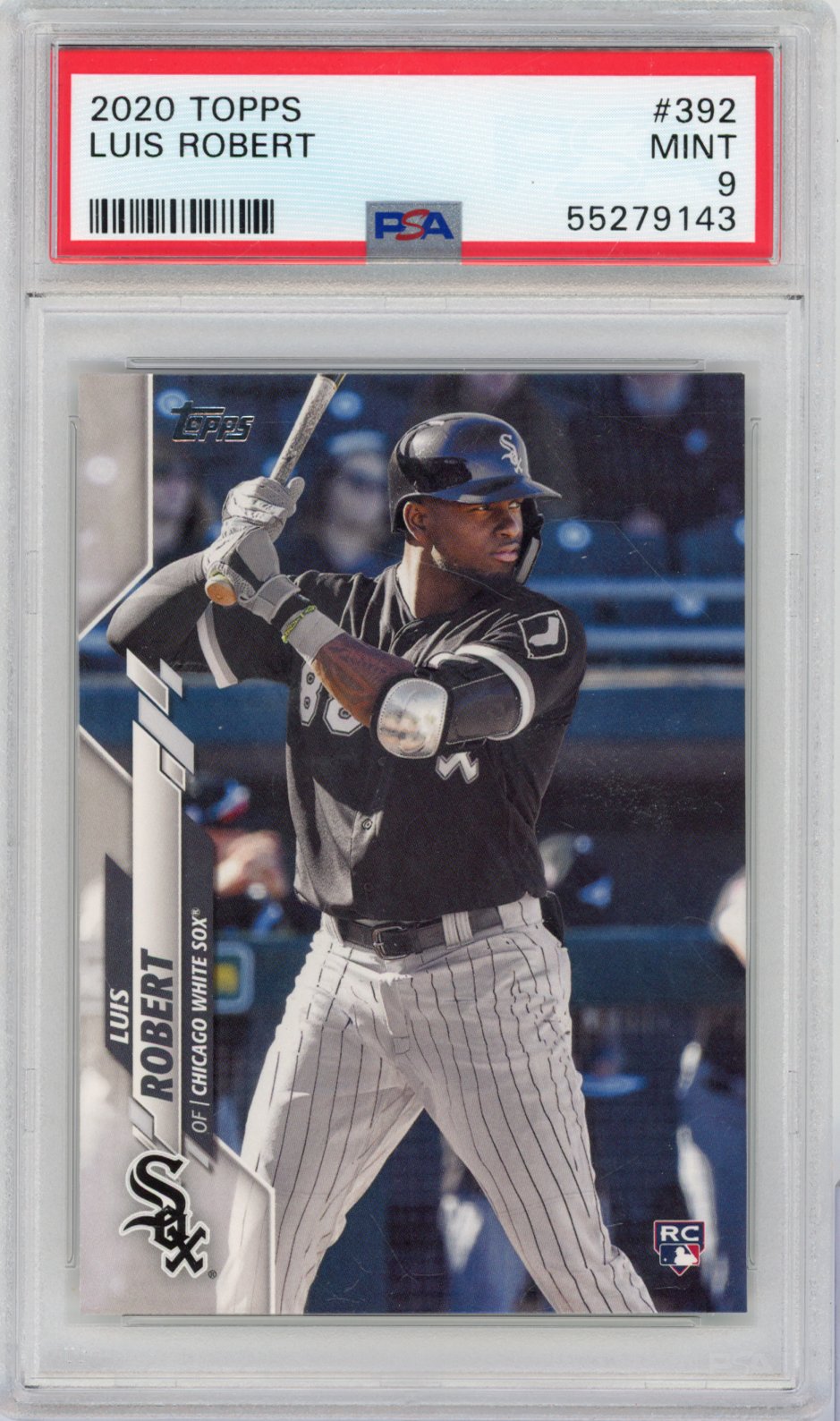 2020 Topps Baseball Luis Robert #392 English PSA 9
