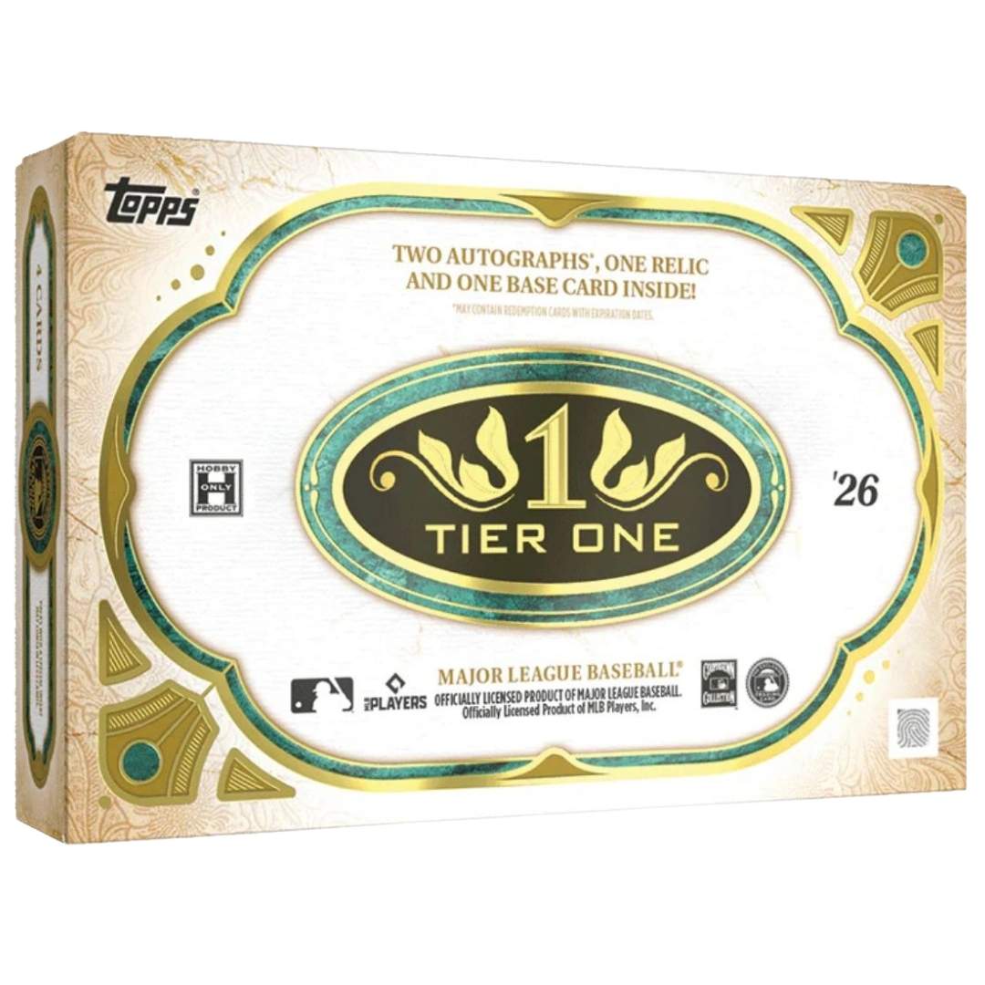 2026 Topps Tier One Topps Baseball Hobby Box English