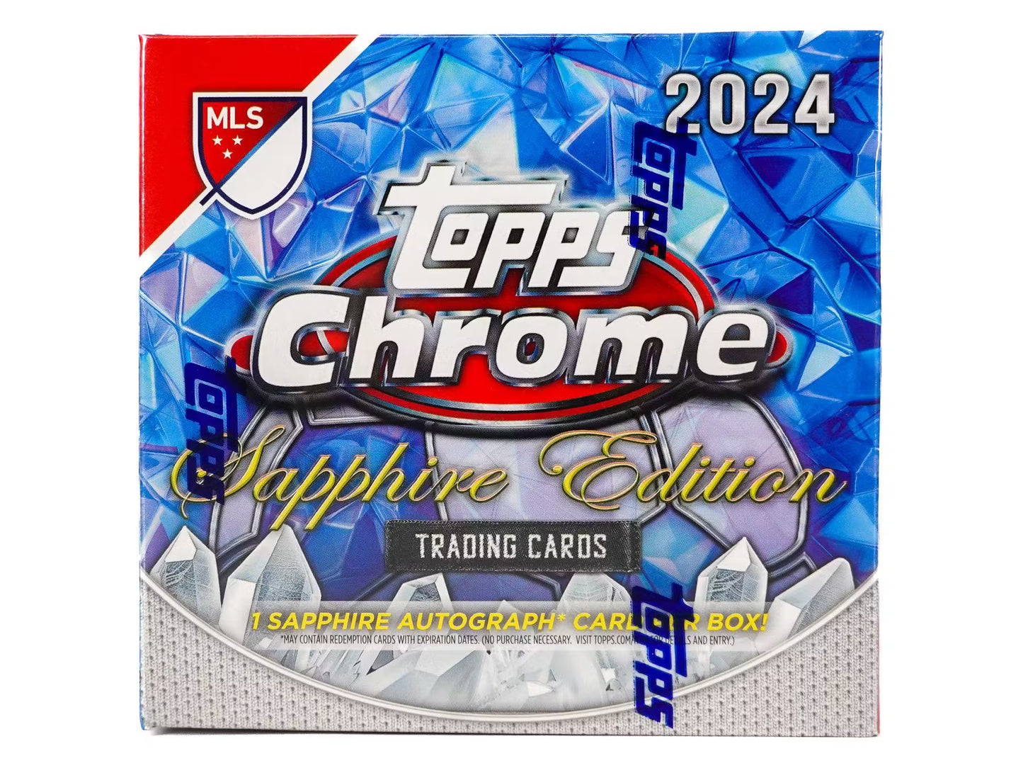 2024 Topps Chrome MLS Sapphire Edition Box