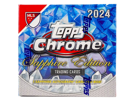 2024 Topps Chrome MLS Sapphire Edition Box