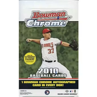2010 MLB Bowman Chrome Hobby Box
