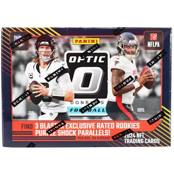 2024 Panini Donruss Optic Football 6-Pack Blaster Box (Purple Shock!)