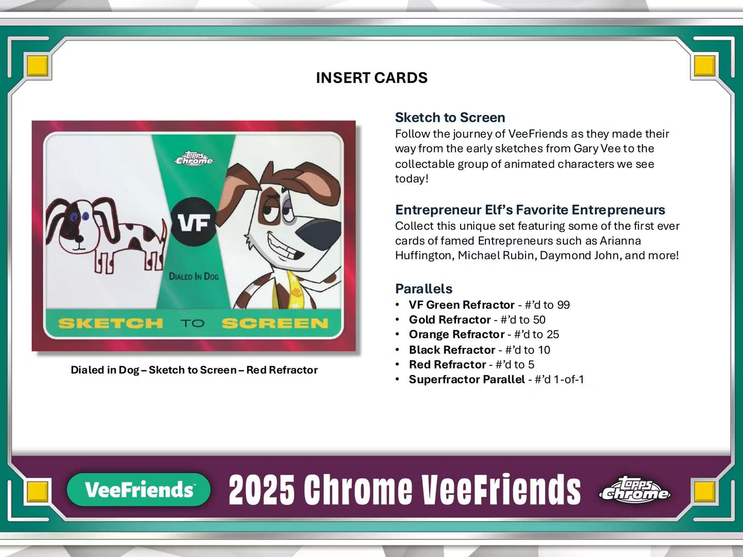 VeeFriends Chrome Blaster Pack (Topps 2025)