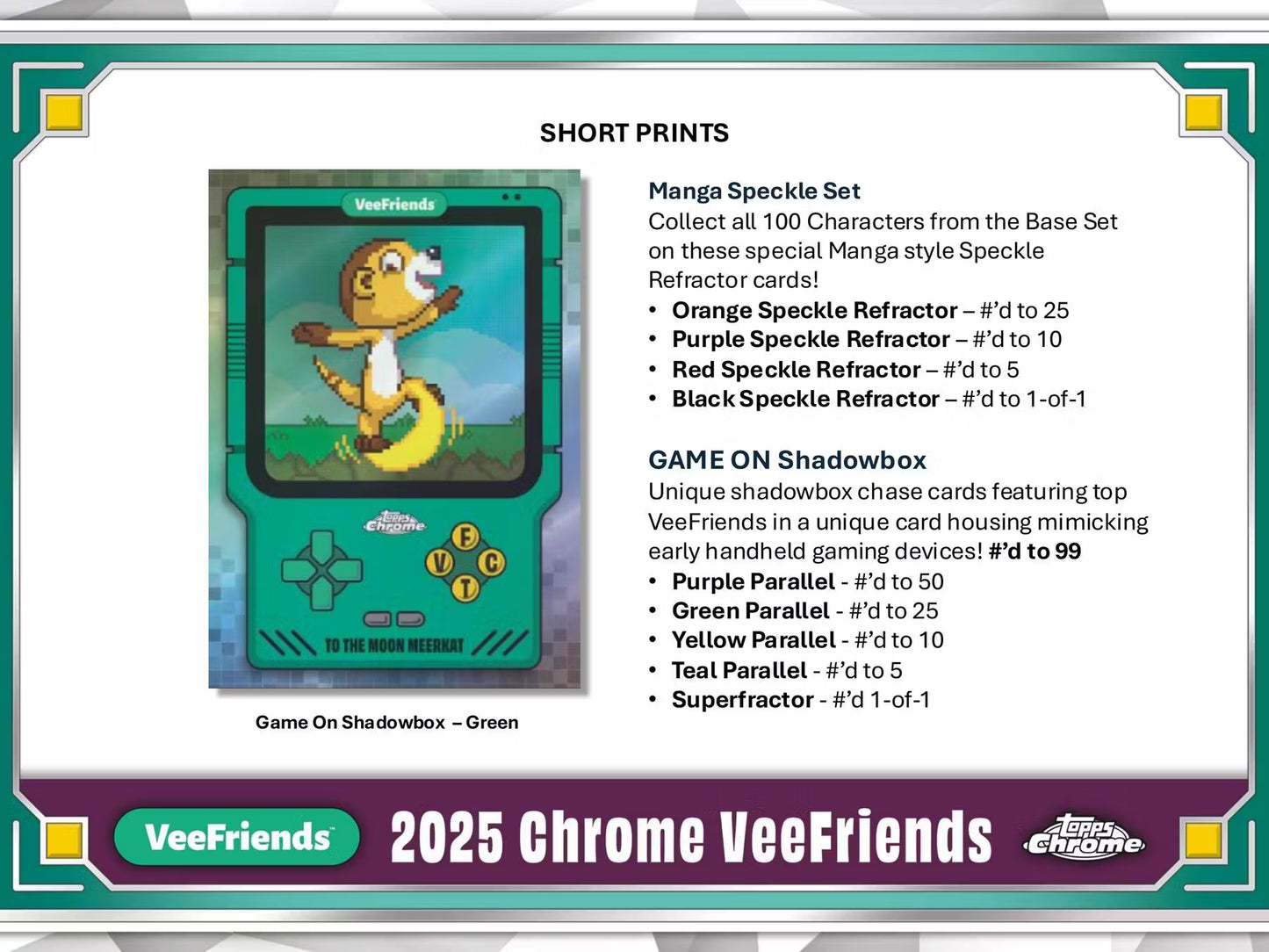 VeeFriends Chrome Blaster Pack (Topps 2025)
