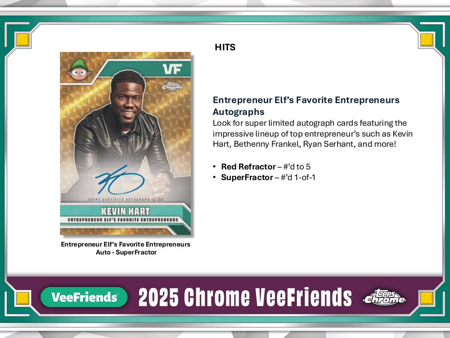 VeeFriends Chrome Blaster Pack (Topps 2025)