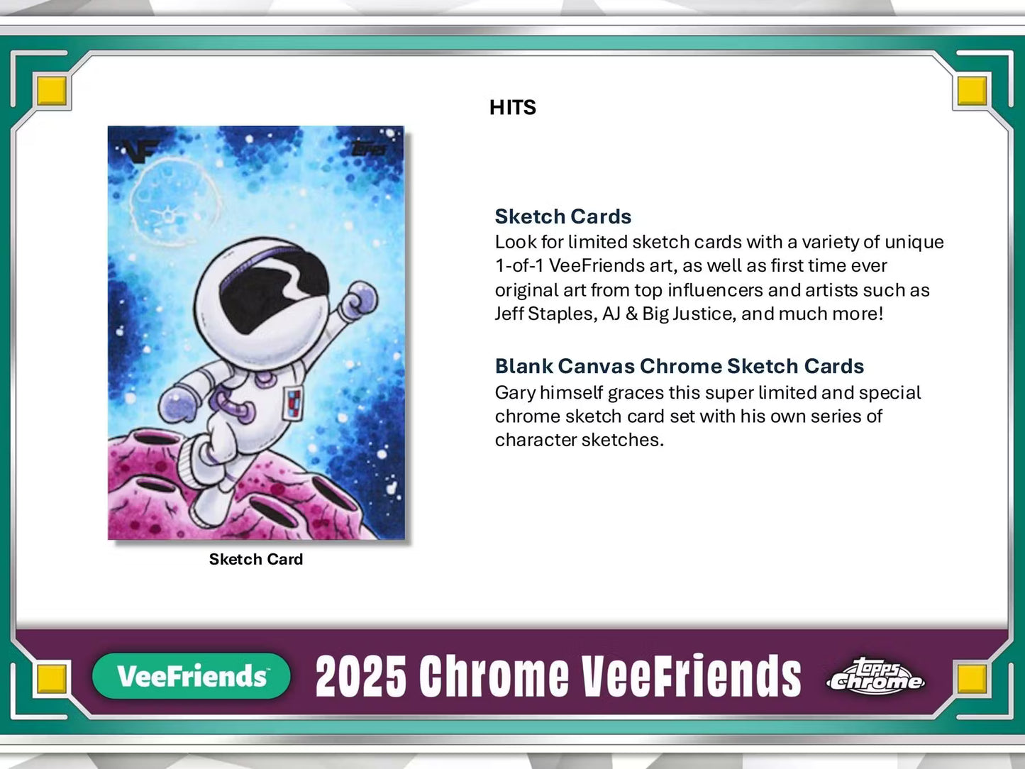 VeeFriends Chrome Blaster Pack (Topps 2025)