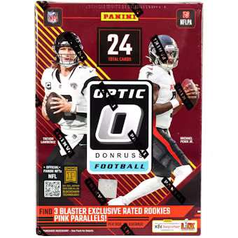 2024 Panini Donruss Optic Football 6-Pack Blaster Box (Pink Parallels!)