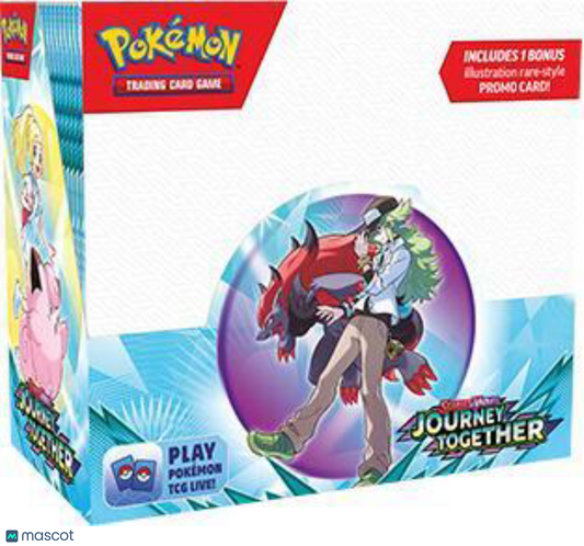 2025 Pokemon Journey Together Enhanced Booster Box Pokemon