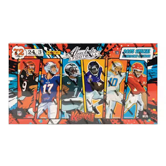 2025 Panini Absolute Football Countdown Calendar Box