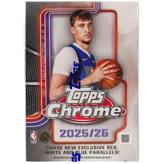 2025-26 Topps Chrome Basketball Blaster Box