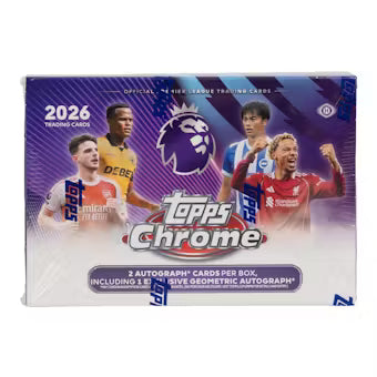 2026 Topps Chrome EPL Breaker's Delight Box