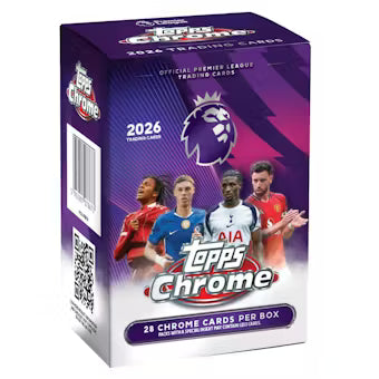 2025-26 Topps Chrome EPL Blaster Box
