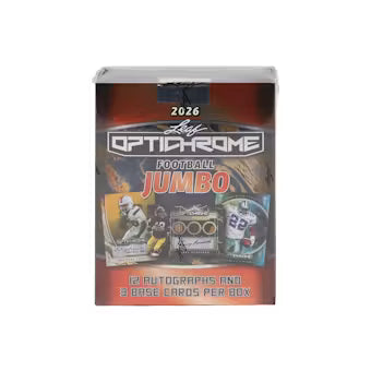 2026 Leaf Optichrome Football Jumbo Box